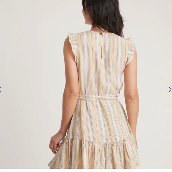 Marine Layer Laney Mini Dress Beach Stripe V2 size M new - Picture 3 of 7